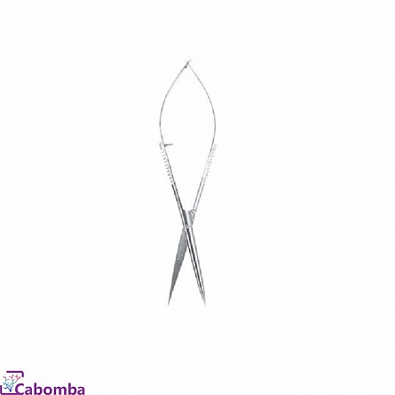 Ножницы для тримминга мха ADA Pro-Scissors Spring Straight Type 2014 прямые (16 см) на фото